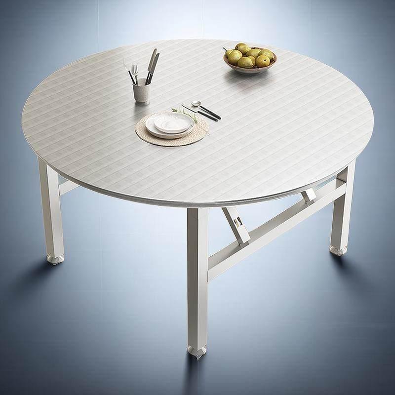 원형 테이블 중식당 접이식 업소용 모던 304 대형 프린트 80cmx55cm (4-5인) - 상품 이미지