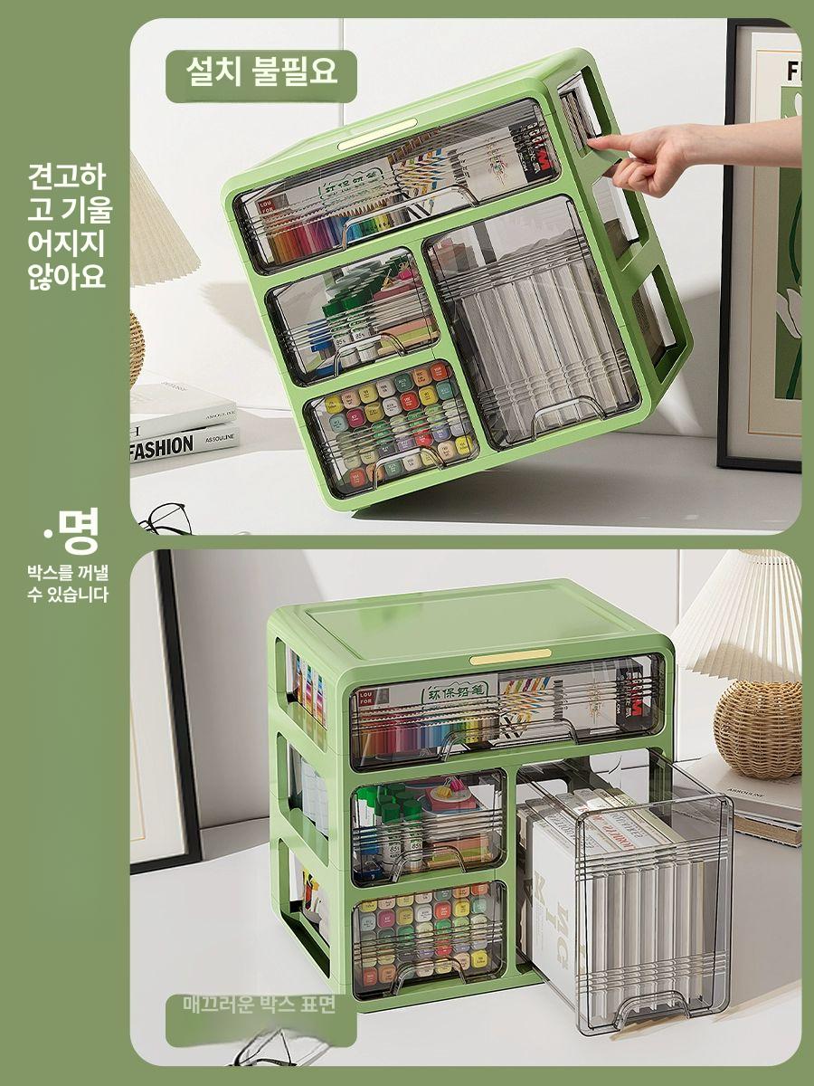 영양제정리함 서랍장 보관함 간식 주방 캡슐커피 탕비실 - 상세 이미지 5