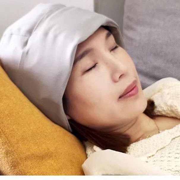 두피 아이스모자 쿨링 머리 찜질 아이스팩 주머니 열감 모자 붓기 빙모자 - 상품 이미지