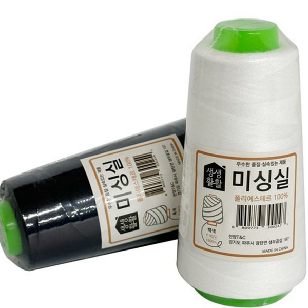 수동 재봉실 공예 미싱 바느질실 바느질용 생활용 재료실 - 상품 이미지