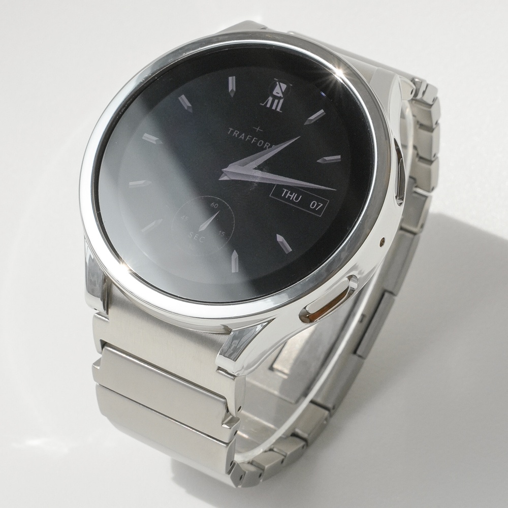 티타니즘 갤럭시워치7 6 5 4 티타늄 스트랩 원터치 메탈 클래식 44mm 40mm 호환 - 상품 이미지