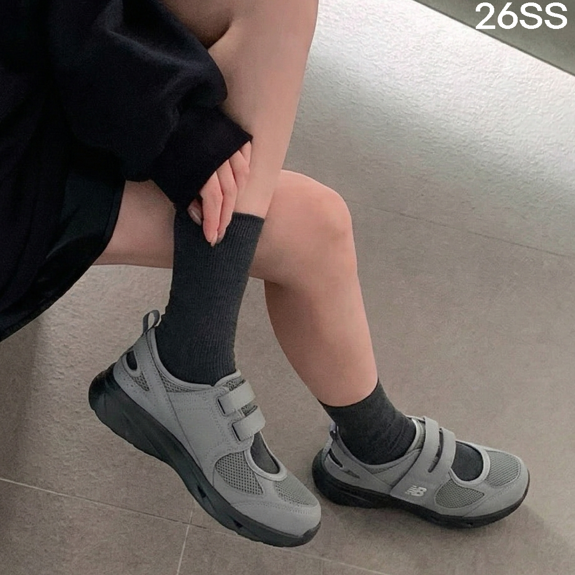 국내매장판 뉴발란스 브리즈 메리제인 스트랩 샌들 여성 슈즈 26SS 이미지 4