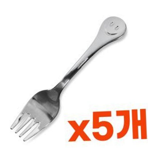 유아 어린이 포크 어린이 스푼 스테인레스 식사 용품 - 상품 이미지