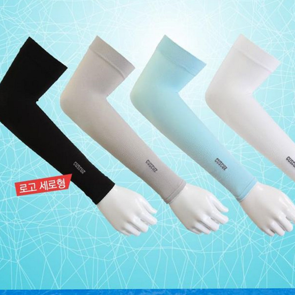 냉감 무봉제 쿨 토시 스포츠 자외선 차단팔 토시 남녀공용 여름 - 상품 이미지