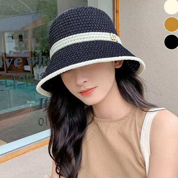 데일리버킷 여성 버킷 햇 휴양지 여성 여름 모자 바캉스 비치 - 상품 이미지