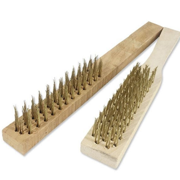 다용도 청소용 와이어 브러쉬 녹제거 찌꺼기 제거 브러쉬 손잡이 작업용 - 상품 이미지