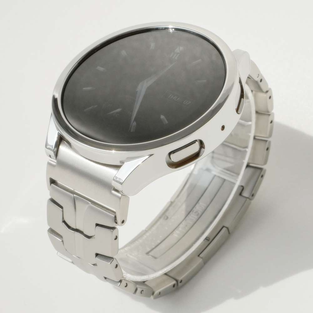 티타니즘 갤럭시워치7 6 5 4 티타늄 스트랩 원터치 메탈 클래식 44mm 40mm 호환 - 상품 이미지