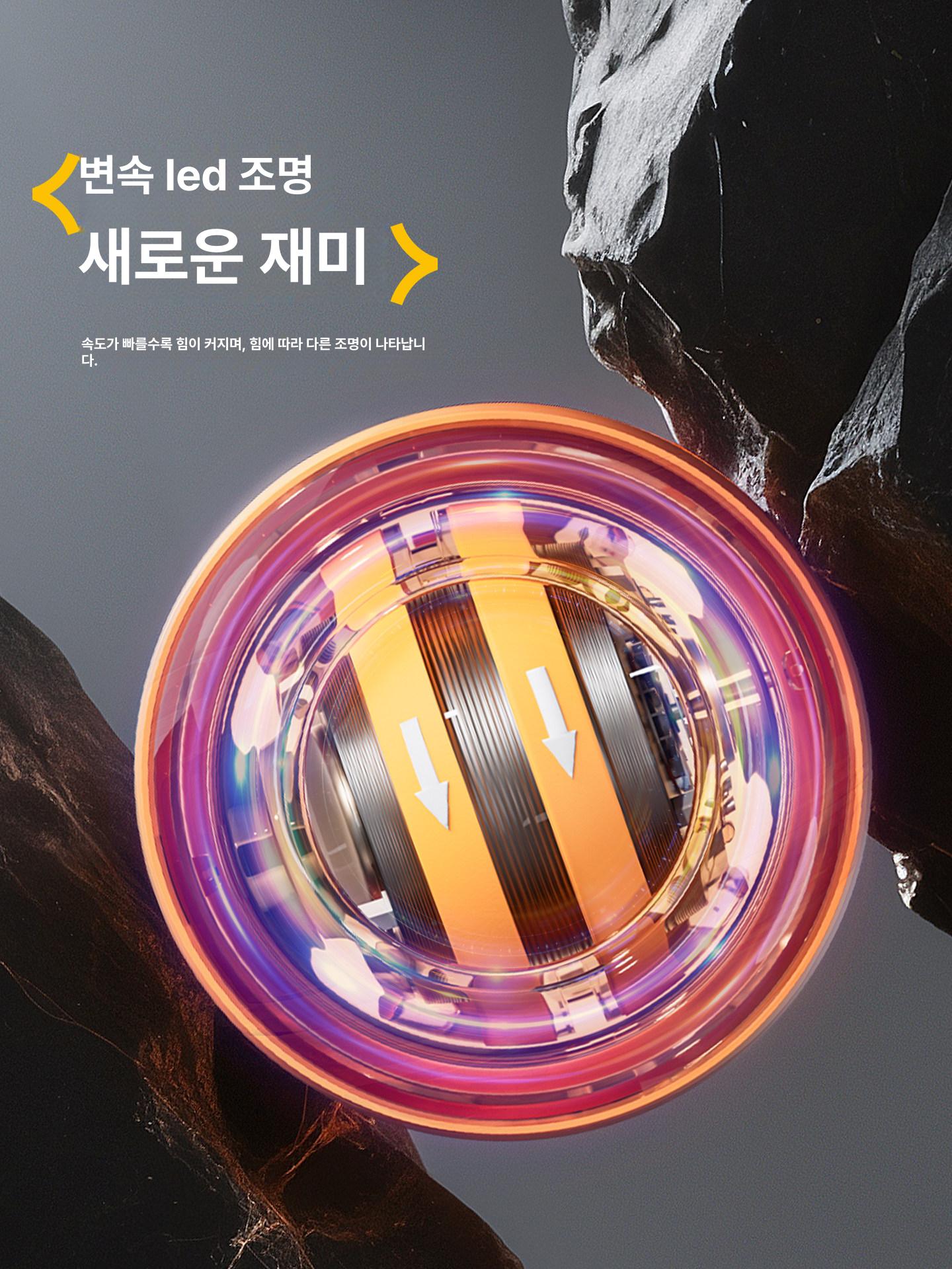자일로볼 악력기 손목강화 그립운동 풀업볼 전완근 그립볼 훈련 볼그립 악력 운동 운동기구 - 상세 이미지 3