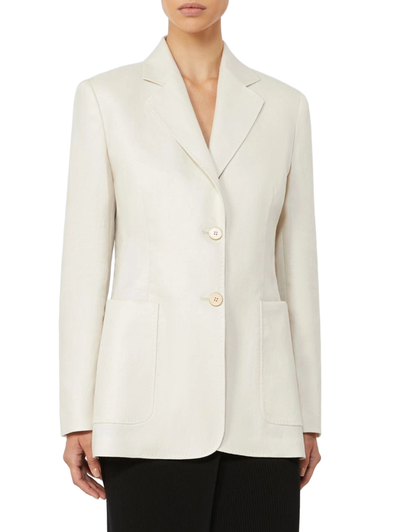 막스마라 여성 블레이저 SS26 2611041052600006 BEIGE - 상세 이미지 3