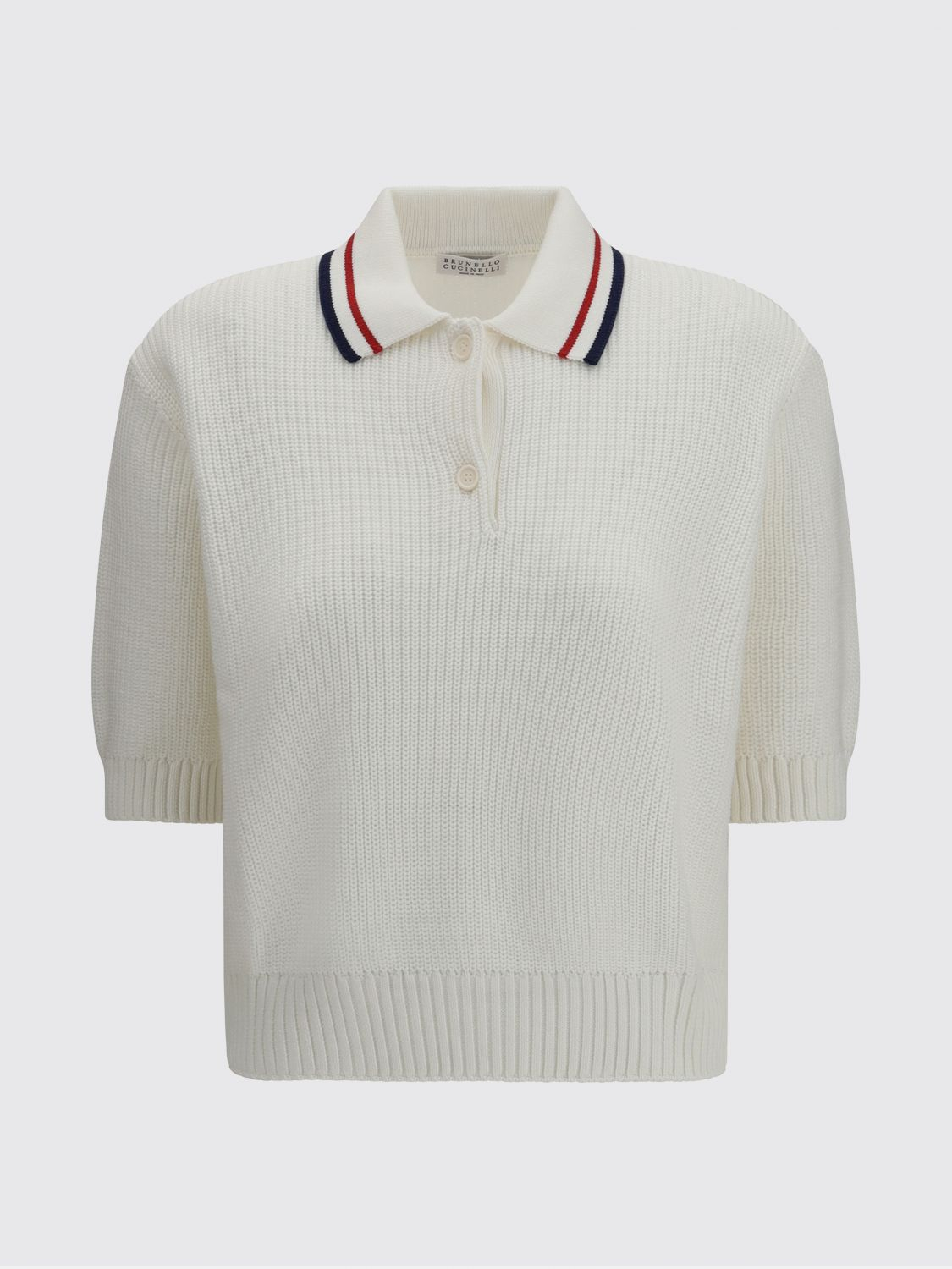 브루넬로 쿠치넬리 여성 티셔츠 롱 긴팔 SS26 M19756305 CZ930 - 상세 이미지 2