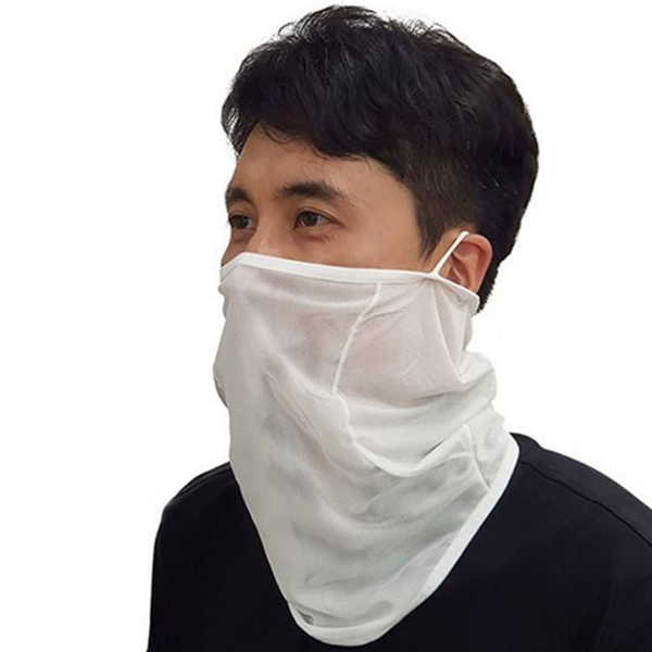 귀걸이형 남성 골프 마스크 남여공용 여성 골프 마스크 자외선 차단 - 상품 이미지