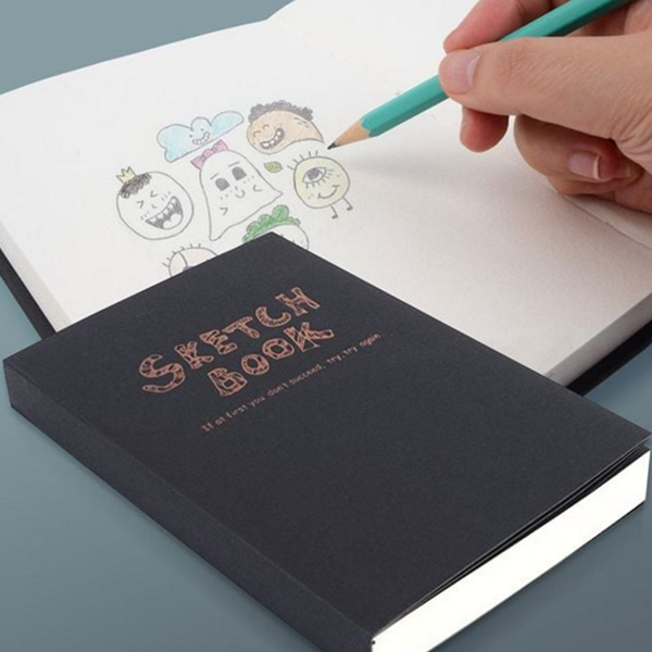 두꺼운 a5 드로잉 북 휴대용 a5 스케치북 미술 그림 용품 - 상품 이미지
