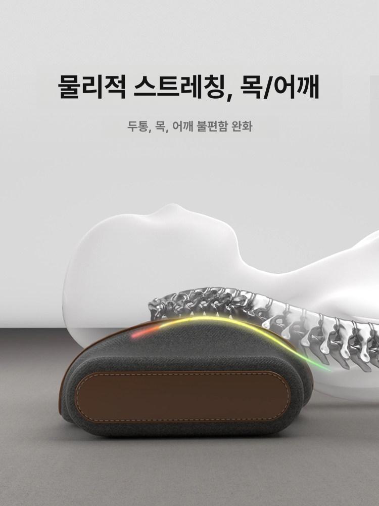 시원한 목 안마기 배게 온열 마사지 안마 배게 - 상세 이미지 3