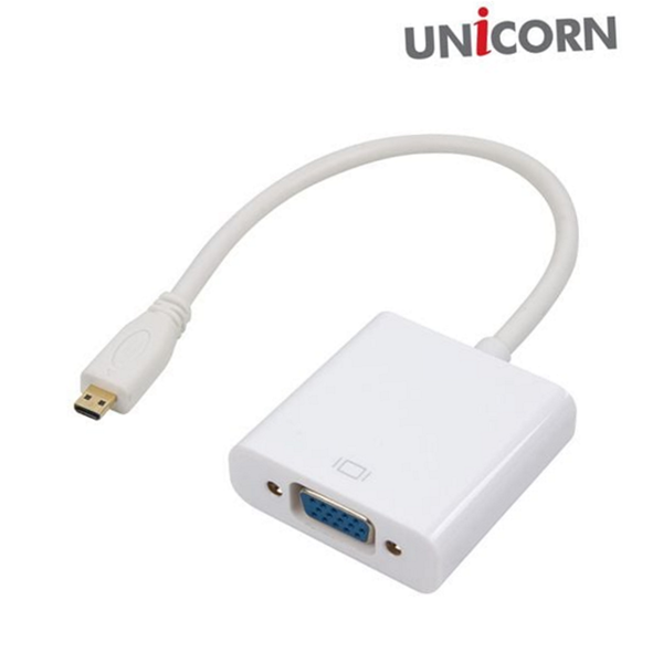 디스플레이 마이크로 hdmi 변환기 프로젝터 마이크로 hdmi 컨버터 어댑터 케이블 - 상품 이미지