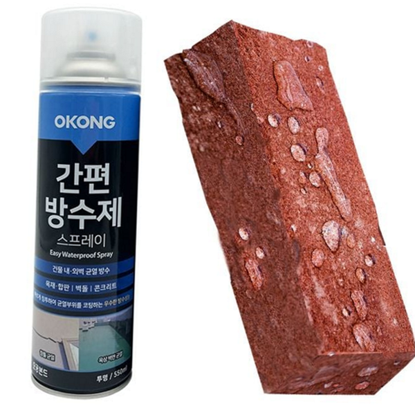 간편 투명 방수 스프레이 코팅제 고무 방수 스프레이 옥상 균열 - 상품 이미지