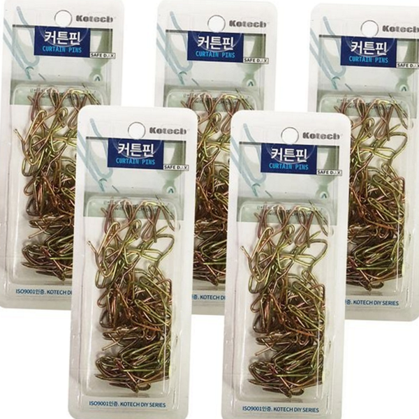다용도 커튼 핀 링고리 커튼 고리 부자재 가정용 - 상품 이미지