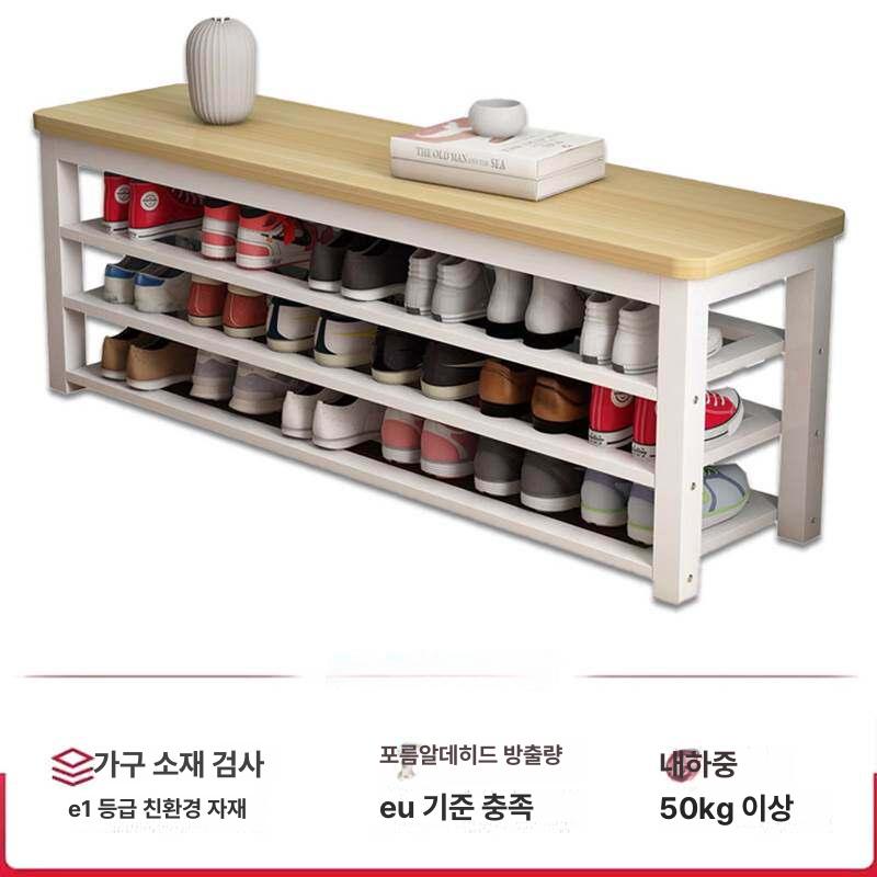 철제 원목 북유럽 긴의자 벤치 우드 3인벤치의자 식탁 x 싱글바 - 상세 이미지 5