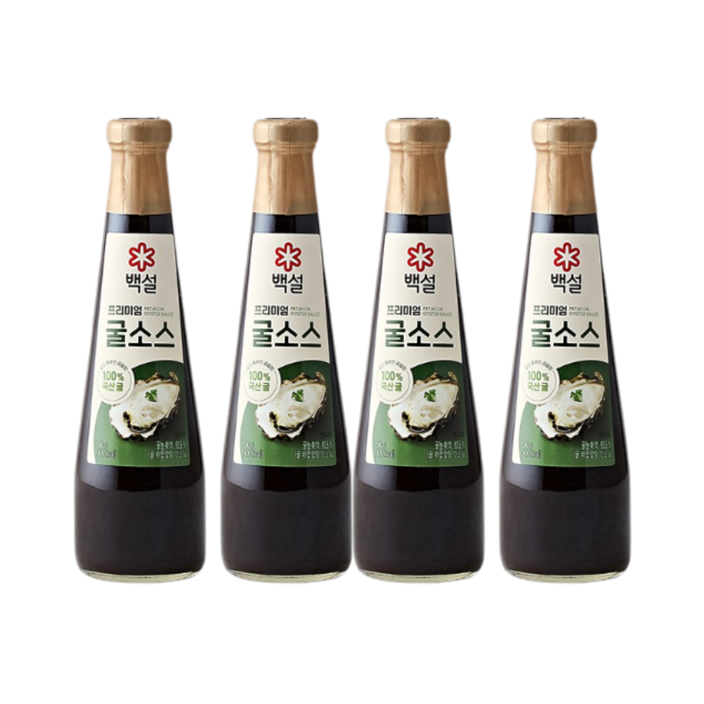 백설 프리미엄 굴소스 500g x4개 - 상품 이미지