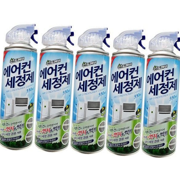 차량용 에어컨 세정제 가정용 에어컨 청소 스프레이 냄새 먼지 - 상품 이미지