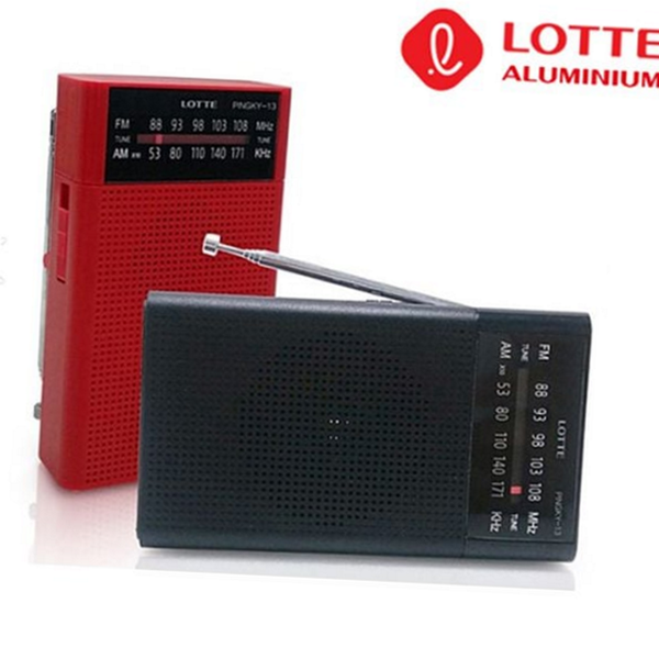 캠핑용 휴대용 라디오 레트로 아날로그 라디오 아웃도어 여행용 - 상품 이미지