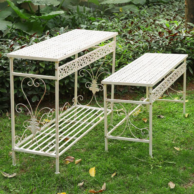 빈티지 철제 화분 화분선반 받침대 북유럽 다육이 빈티지철제화분 엔틱 - 상세 이미지 2