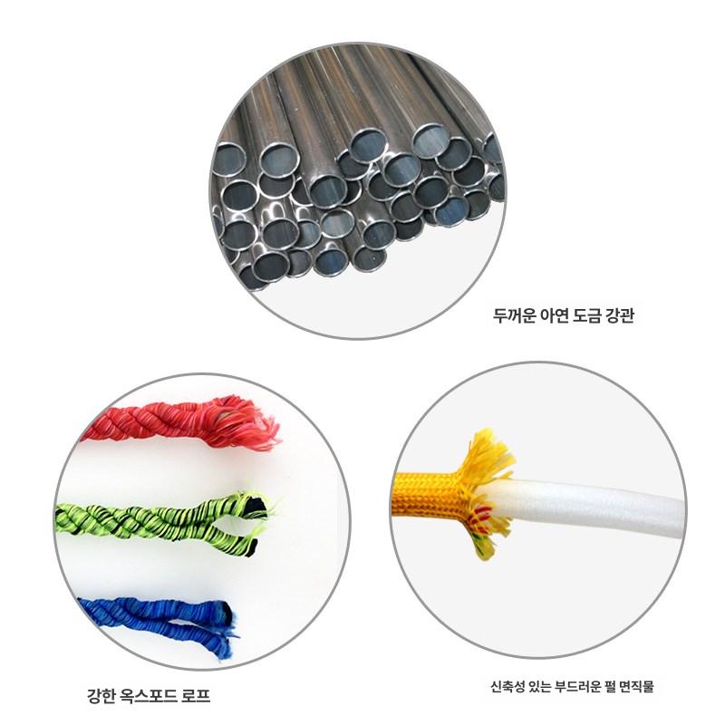 지압 훌라후프 3kg 효과 대형 직경 홈트용 안전한 - 상세 이미지 3
