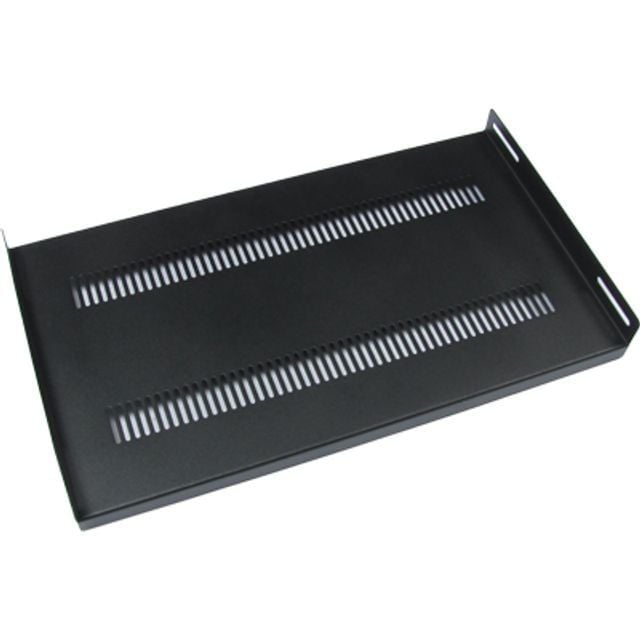 튼튼한 NETmate 서버랙 통신랙 부품 고정 선반 블랙 NM-H500A - 상품 이미지