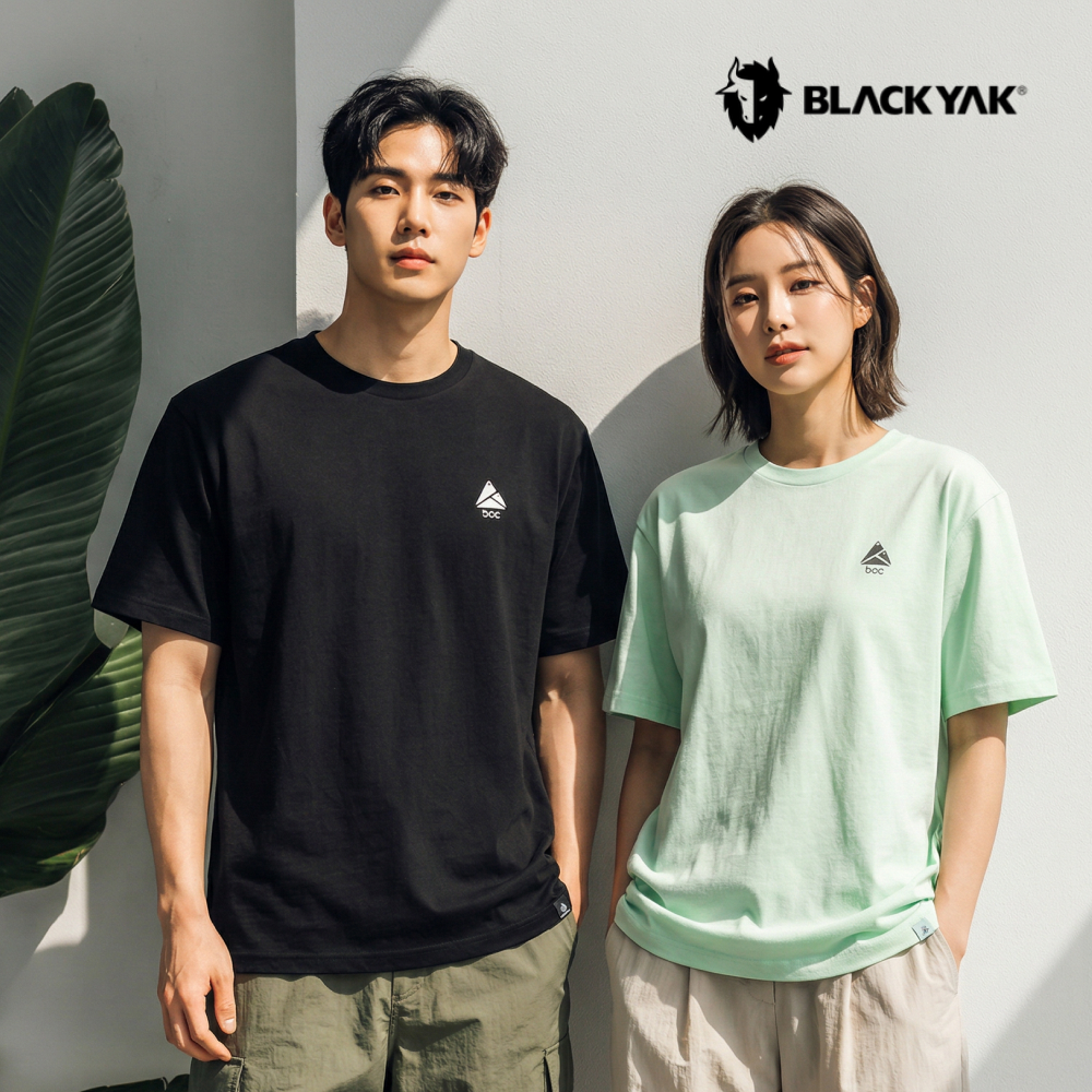 블랙야크 반팔 티셔츠 남성 여성 쿨 냉감 라운드 반팔티 등산복상의 클라이밍