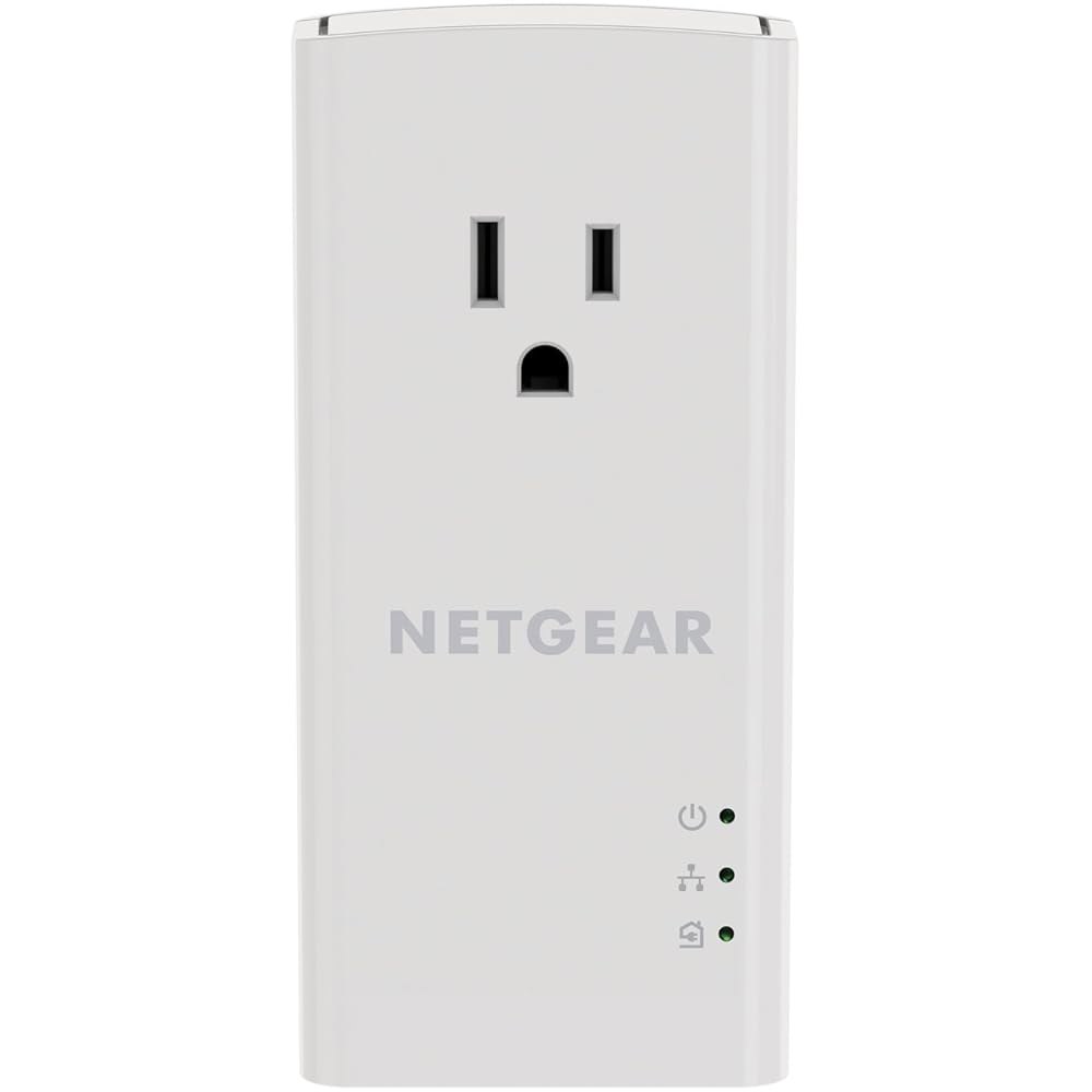 NETGEAR 전력선 어댑터 키트, 1200Mbps 월 플러그, 패스스루 + 추가 콘센트가 있는 1.2기가비트 이더넷 포트(PLP1200-100PAS) - 상세 이미지 2