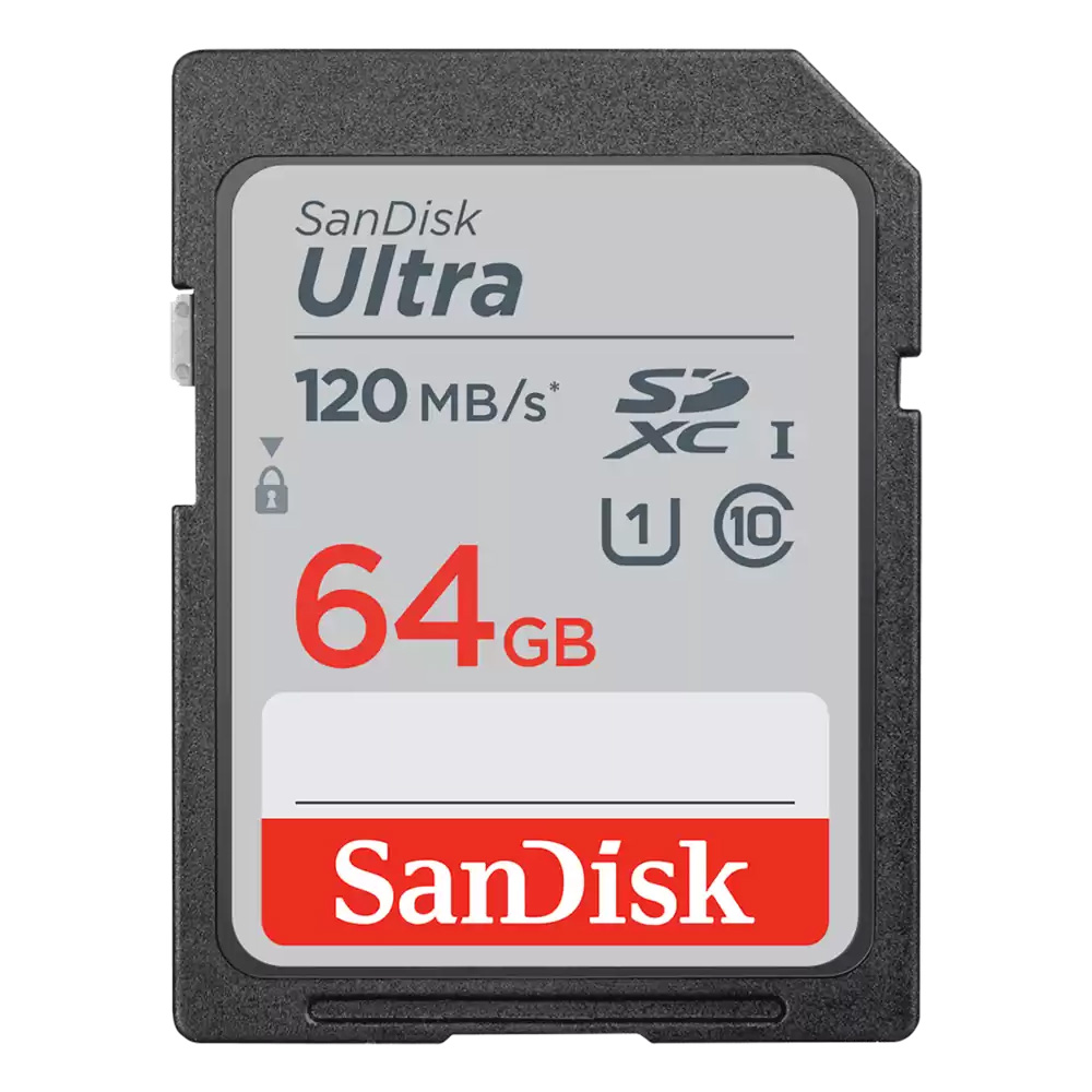 샌디스크 울트라 SD카드 디카 카메라 메모리카드 DUNB 64GB - 상품 이미지