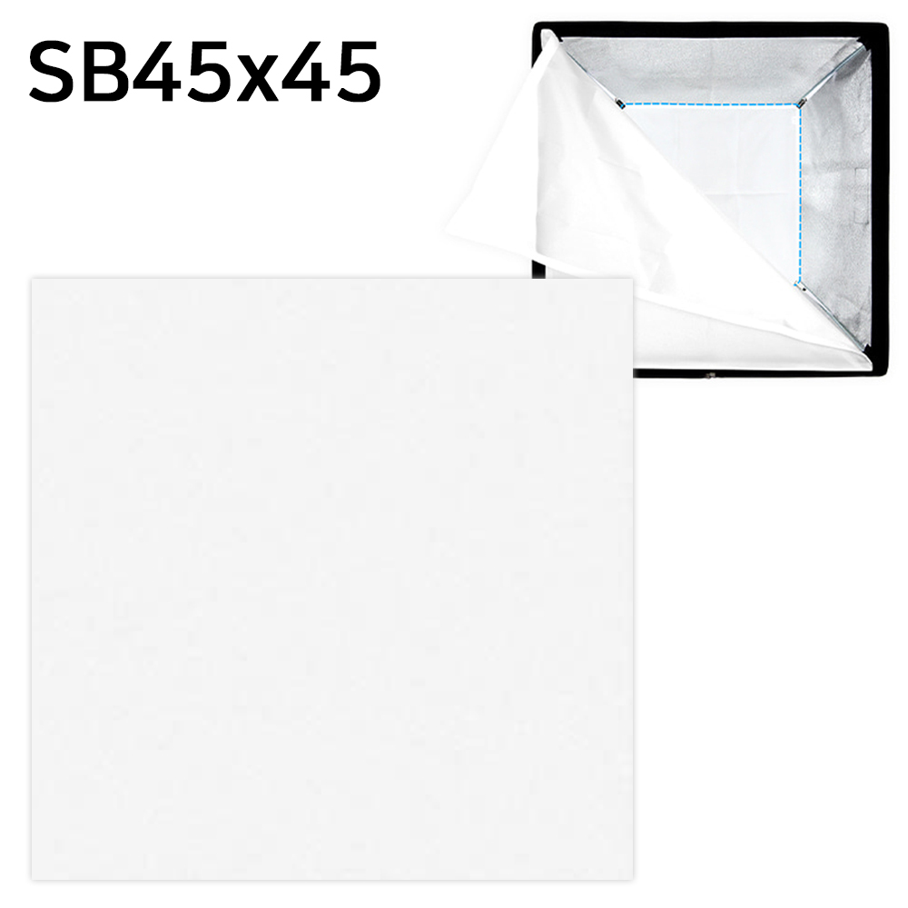 부드러운 포멕스 사진 조명 소프트박스 내부 디퓨저 SB45x45 전용 - 상품 이미지