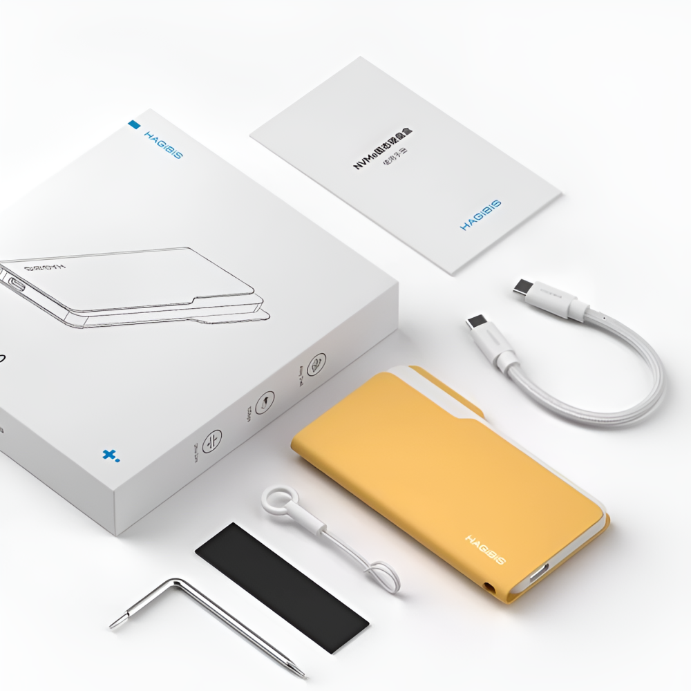비뜰렛 폴더아이콘 SSD외장하드케이스 USB-C 10Gbps DIY 키링 - 상세 이미지 4