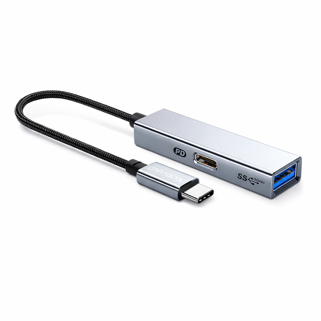 바라보고 USB 3.2 C타입 OTG 2in1 변환 젠더 PD 60W 고속충전 DB01 - 상세 이미지 2