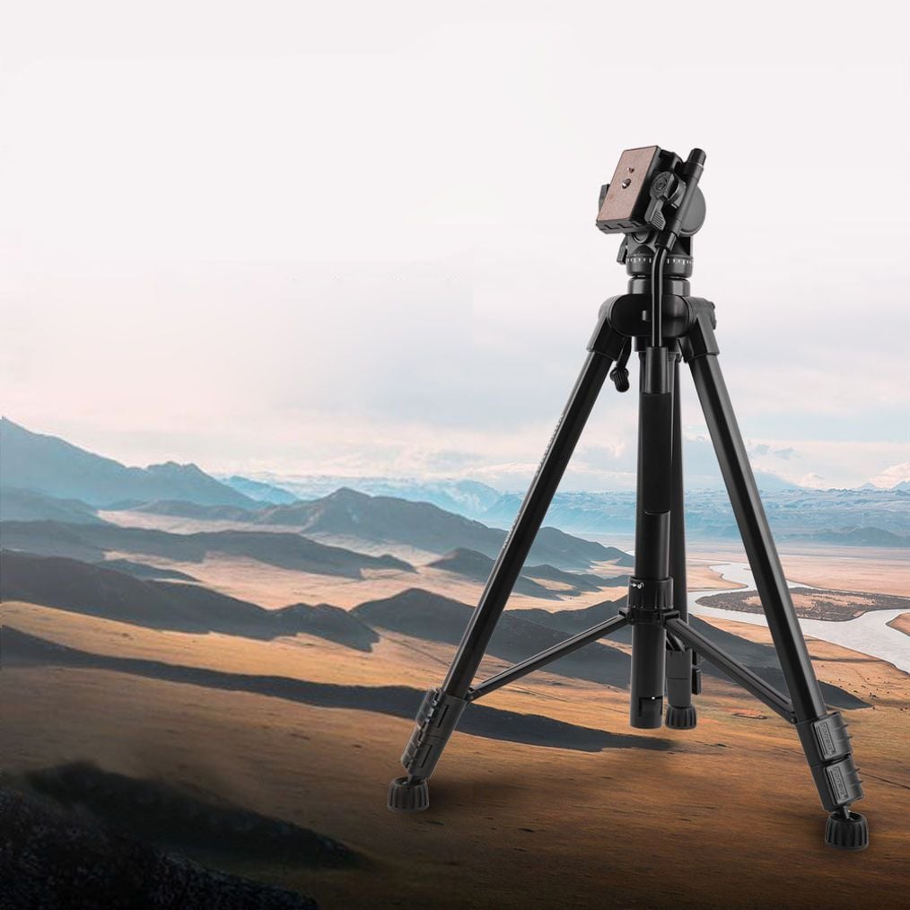 튼튼한 고정 VCT-880 카메라 캠코더 3단 접이식 삼각대 - 상품 이미지