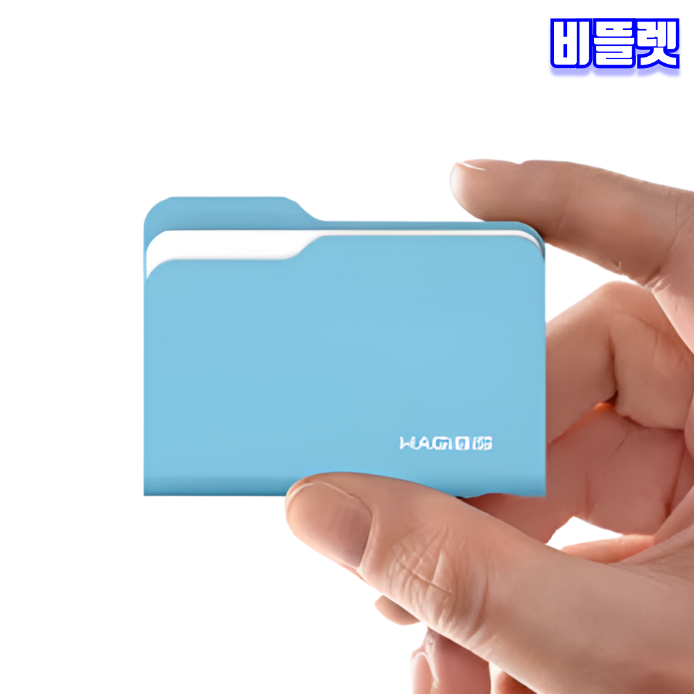 비뜰렛 폴더아이콘 SSD외장하드케이스 USB-C 10Gbps DIY 키링 - 상품 이미지