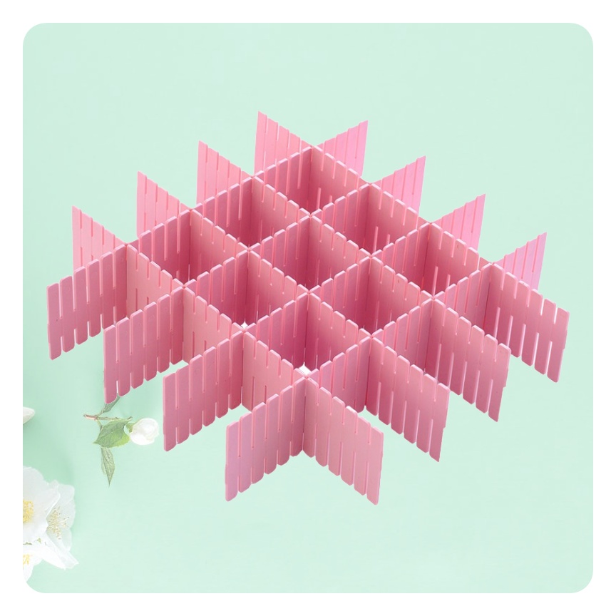 사이즈조절 화장품 칸막이 파티션 서랍정리칸막이 - 상품 이미지