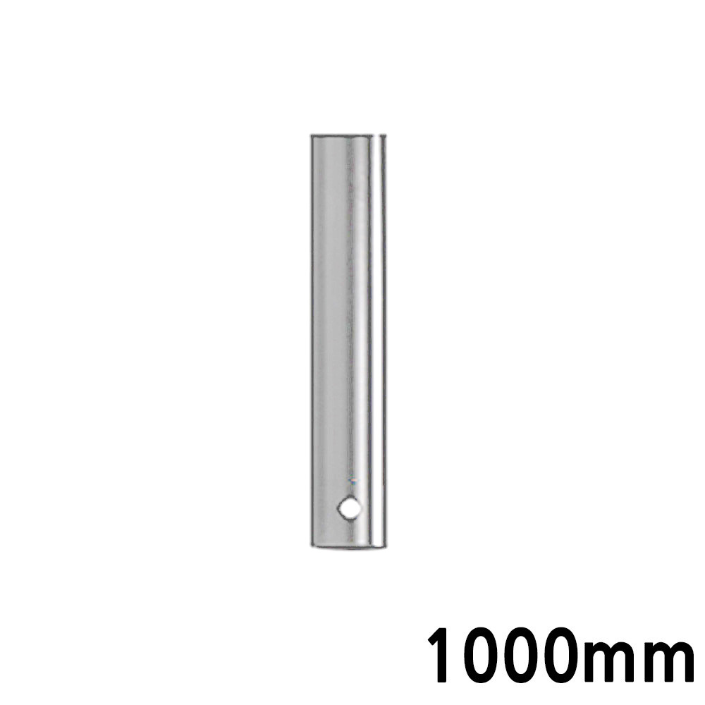 튼튼한 마운트피아 티비 TV 천장형 거치대 연장 겉봉 실버 1000mm - 상품 이미지