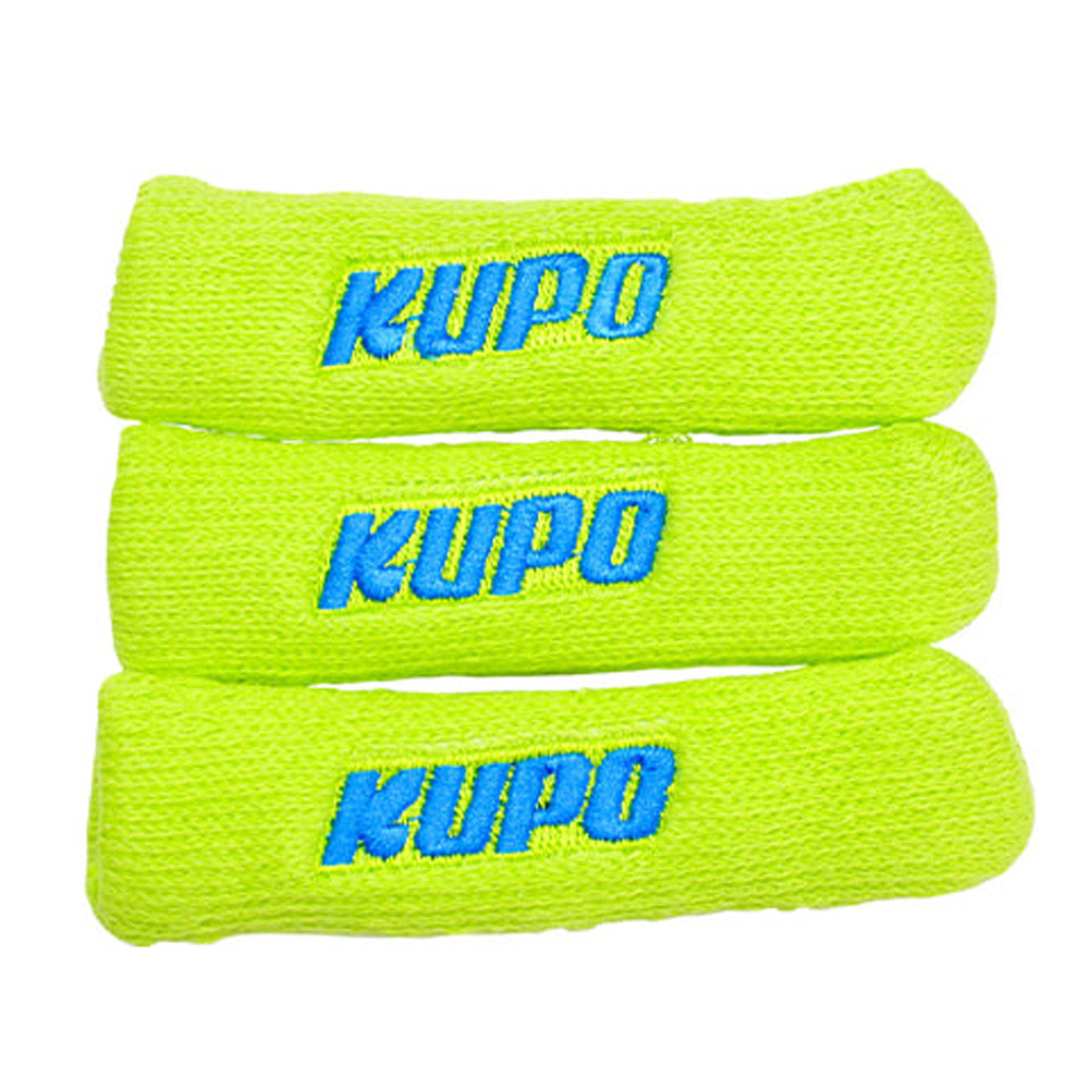 안전한 KUPO 카메라 조명 삼각대 스탠드 다리 보호대 3개 세트 그린 KS-0412G - 상품 이미지