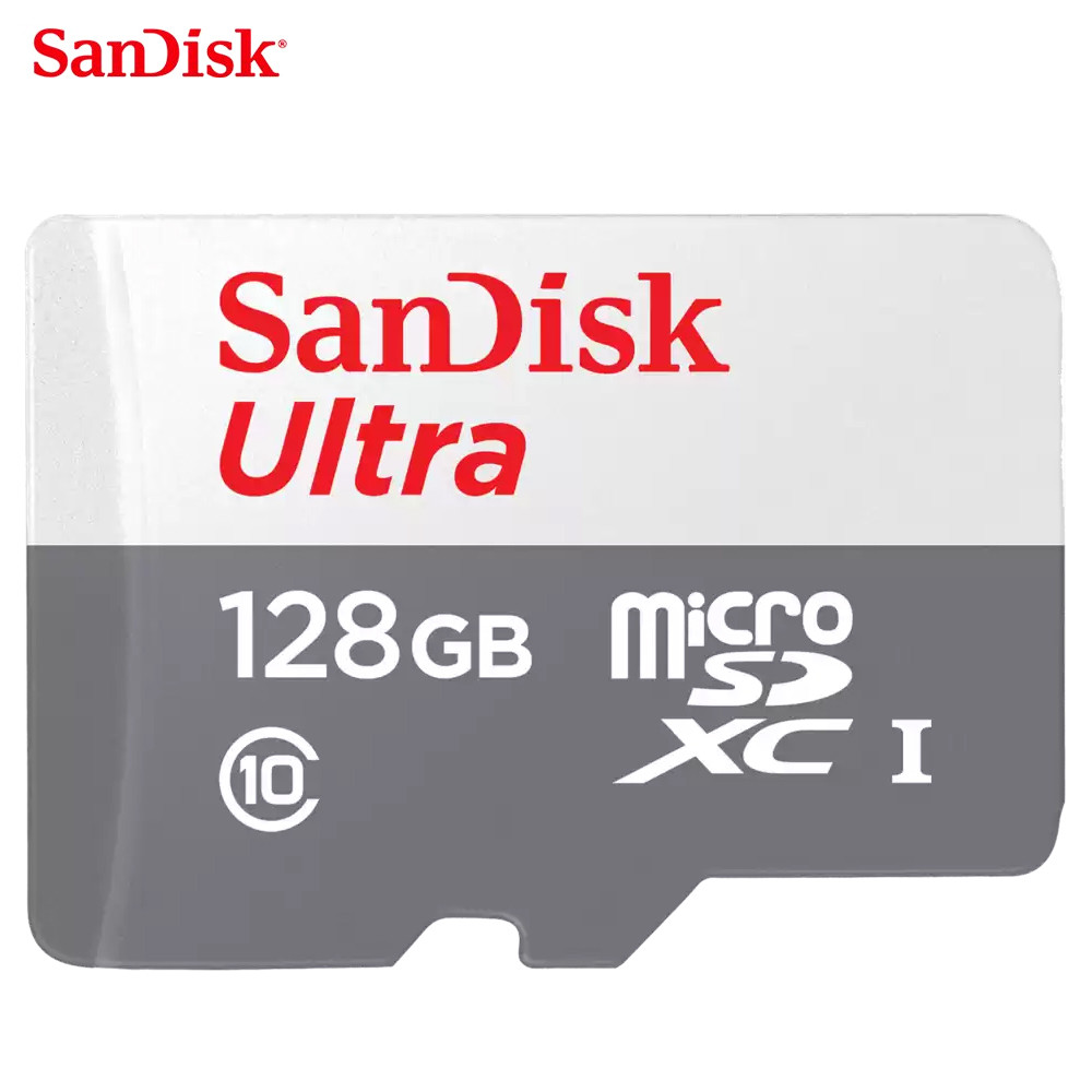 빠른 샌디스크 울트라 마이크로 SD카드 블랙박스 카메라 메모리 QUNR 128GB - 상품 이미지