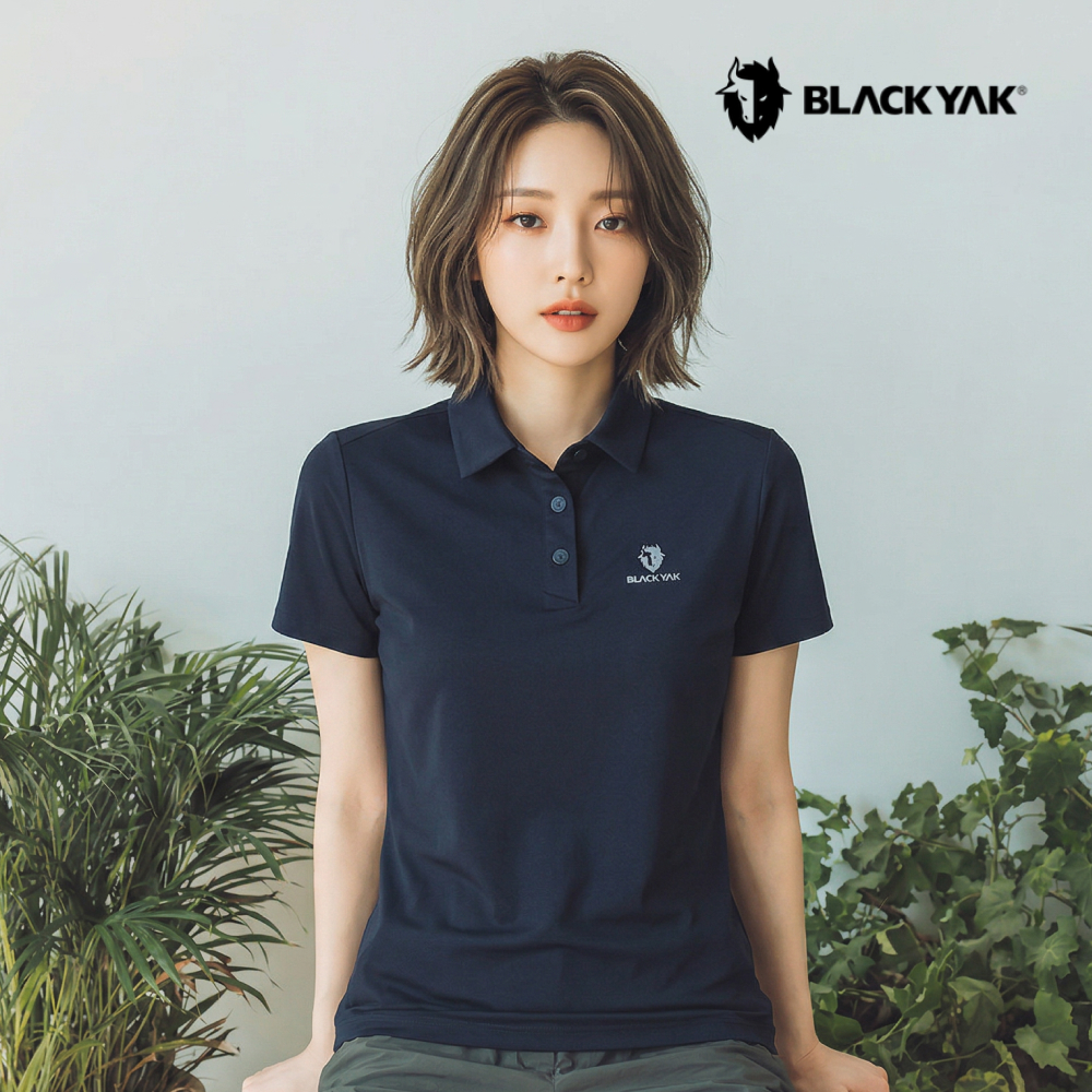 블랙야크 티셔츠 카라 여성 쿨 냉감 폴로 반팔티 등산복상의 베이직