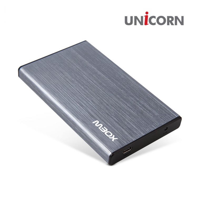 빠른 유니콘 C타입 USB 3.1 2.5인치 HDD SSD 외장하드 케이스 HC-7000C - 상품 이미지