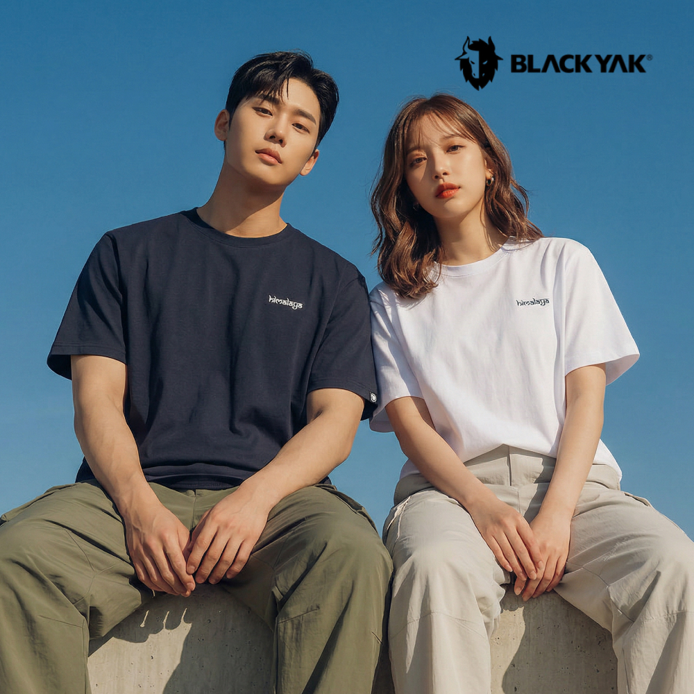 블랙야크 티셔츠 반팔 남성 여성 라운드 반팔티셔츠 쿨 냉감 등산복상의 - 상세 이미지 2