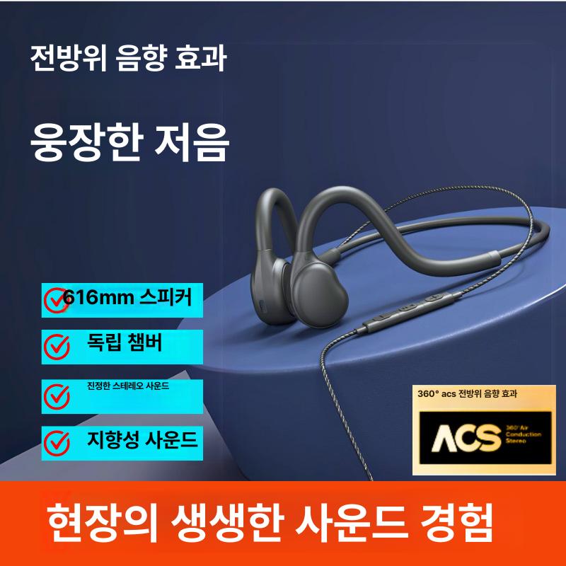 게이밍 오픈형 컴퓨터 헤드셋 경량 스포츠용 3.5mm 영어 - 상세 이미지 4