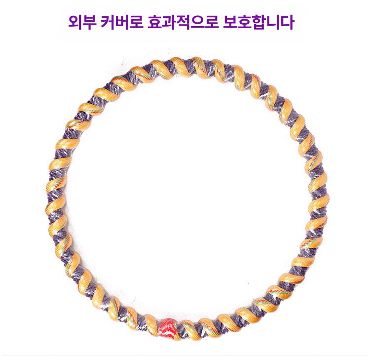 지압 훌라후프 3kg 효과 대형 직경 홈트용 안전한 - 상세 이미지 5