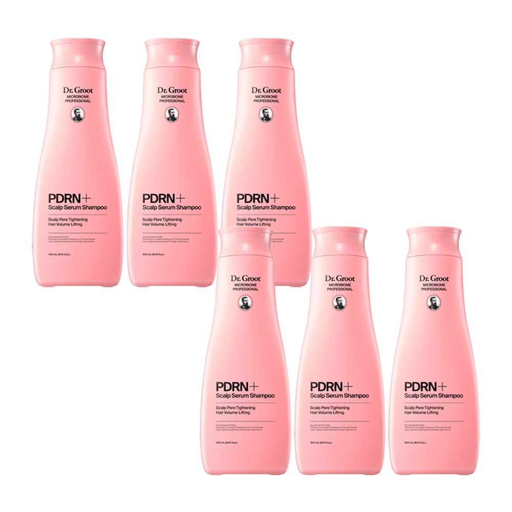 닥터그루트 최신상 PDRN 캡슐 식약처허가 기능성 탈모샴푸 500ml 6개 - 상품 이미지