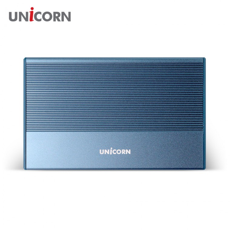 빠른 유니콘 알루미늄 USB 3.2 Gen2 2.5인치 HDD SSD 외장하드 케이스 A타입 C타입 HDD-800VA - 상품 이미지