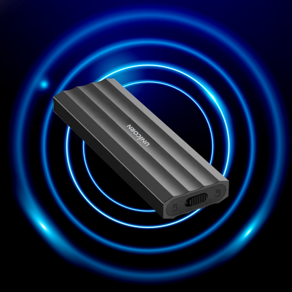 빠른 유니콘 알루미늄 A타입 C타입 10G M.2 NVMe SSD 싱글 외장하드 케이스 JM-1000G - 상세 이미지 4