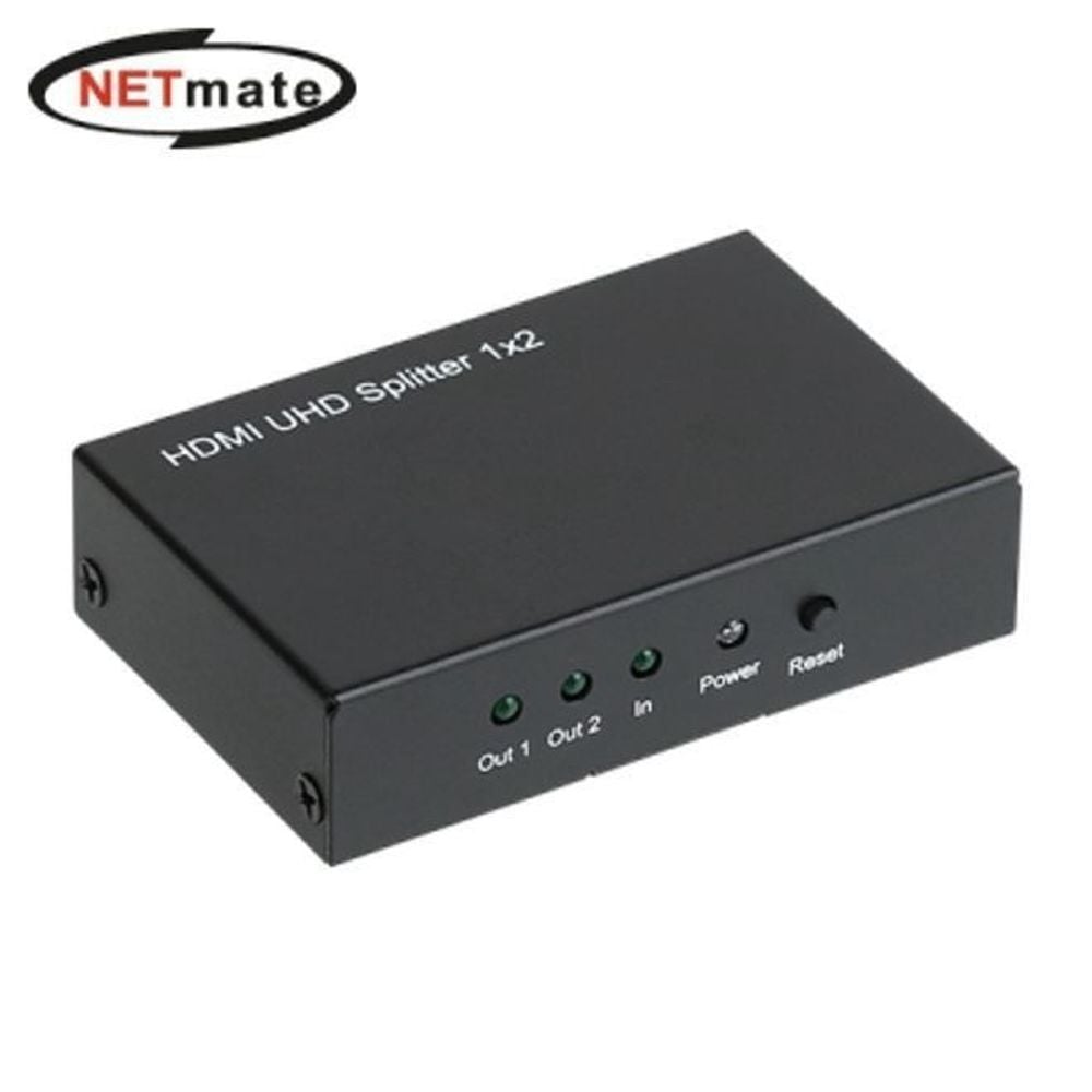끊김없는 넷메이트 4K 60Hz HDMI 2.0 분배기 1대2 스플리터 - 상품 이미지