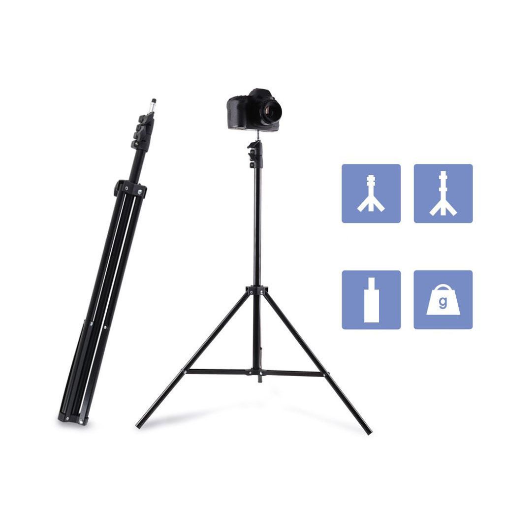 튼튼한 확장 200cm DSLR 카메라 셀카 촬영 삼각대 스탠드 - 상품 이미지