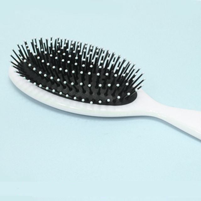 두피마사지 드라이 아트 머리빗 대 브러쉬 화이트 - 상품 이미지
